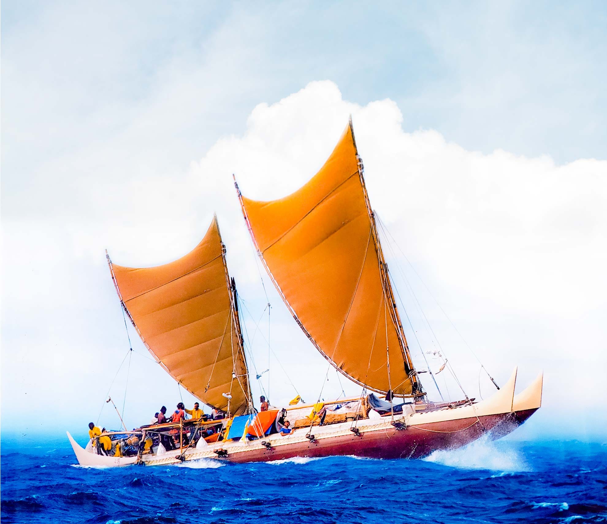 Hokulea renacer de la navegacion ancestral reborn from the ancestral navigation