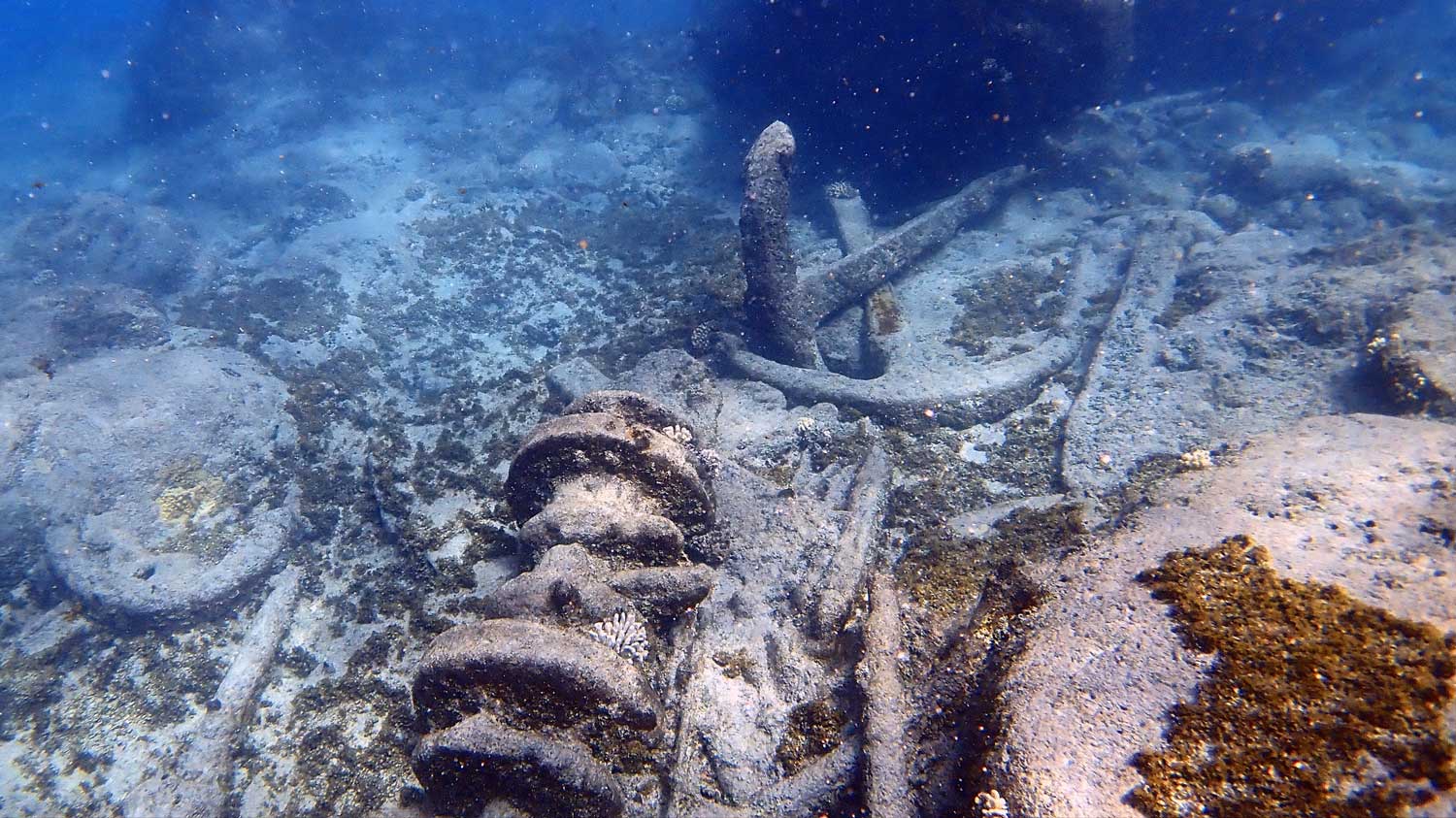 Pitcairn, an Unresolved Enigma 11 Conrwallis wreck Pitcairn 5