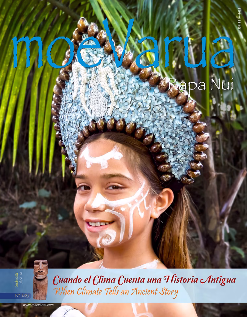Portada de la revista moeVarua, edición octubre 2026 - Ananahi Mangakahia Rua Mcfarland